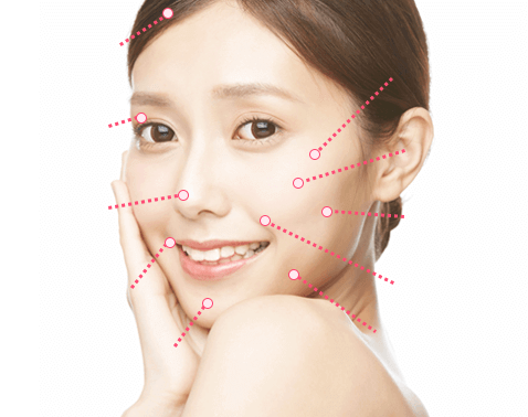お顔・お肌の施術